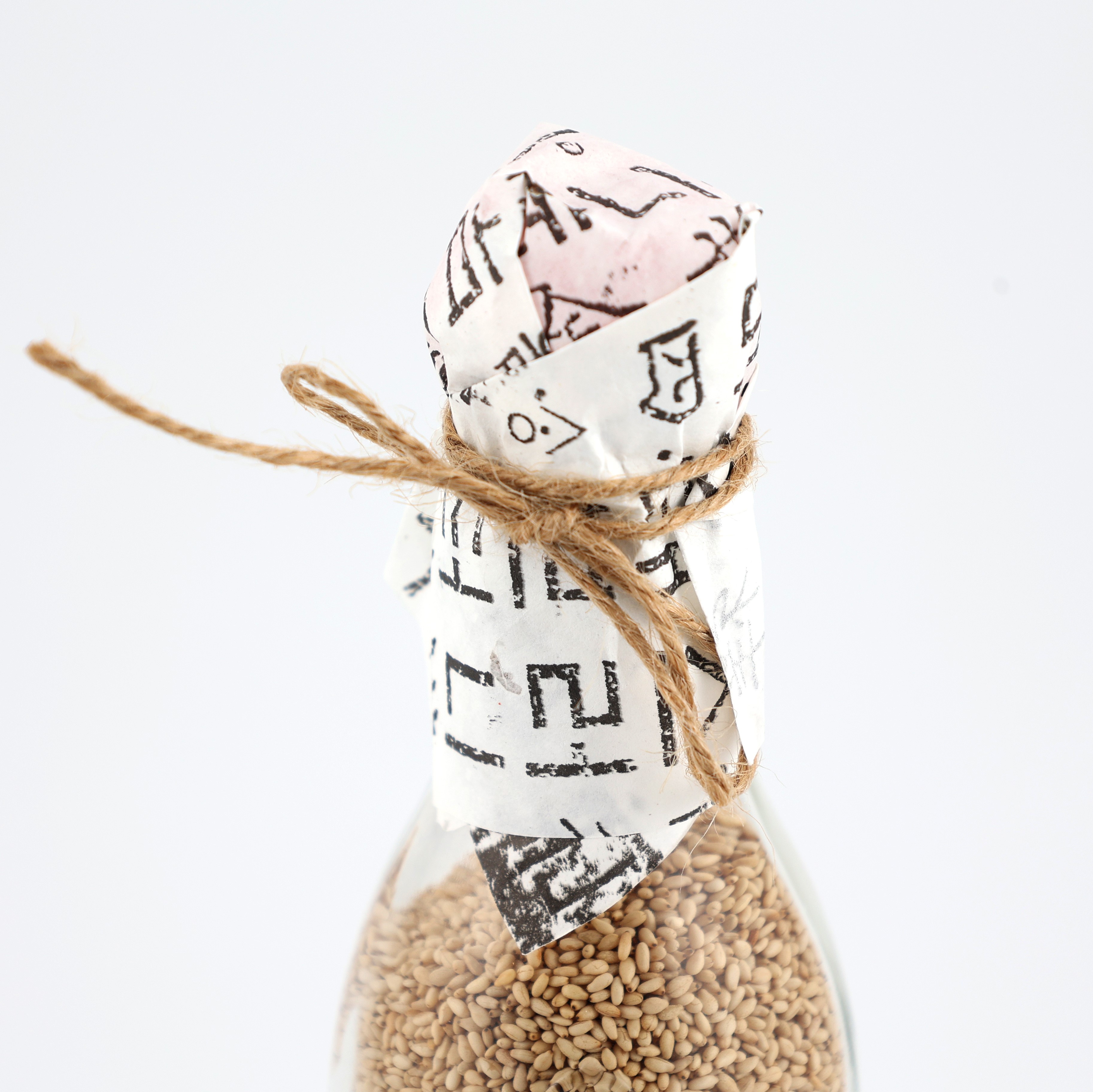 100% 국산 볶은 참깨 1구 선물세트 350ml