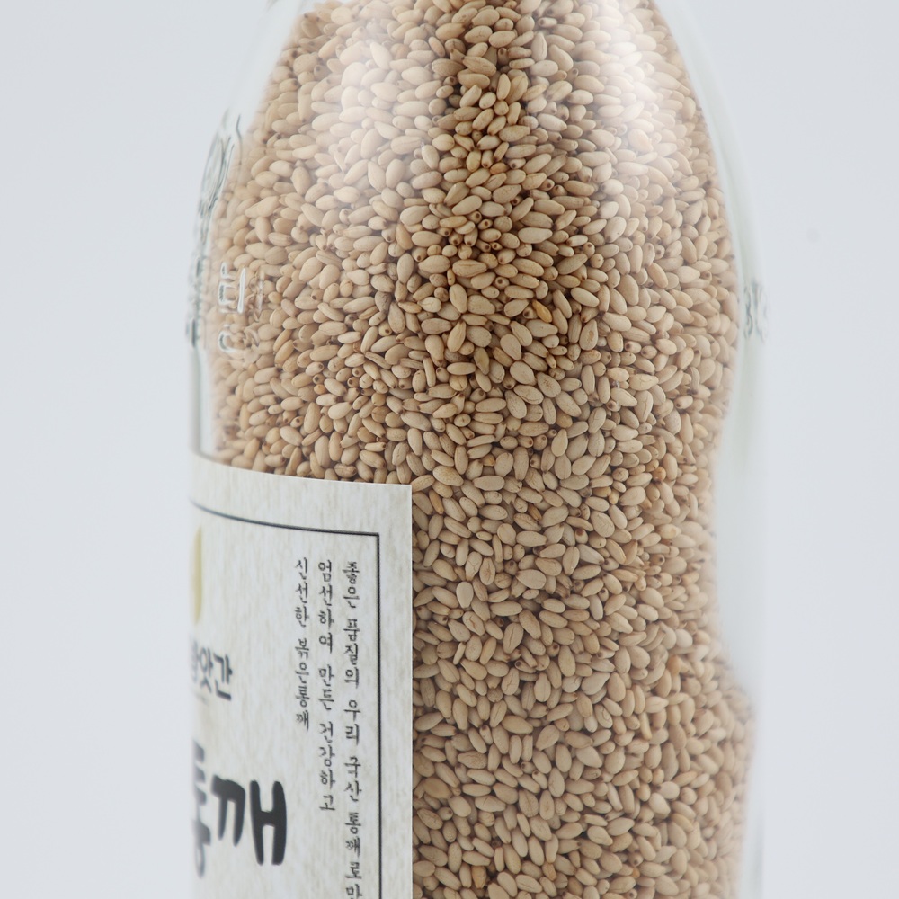 100% 국산 참기름 볶은참깨 2구 선물세트 350ml