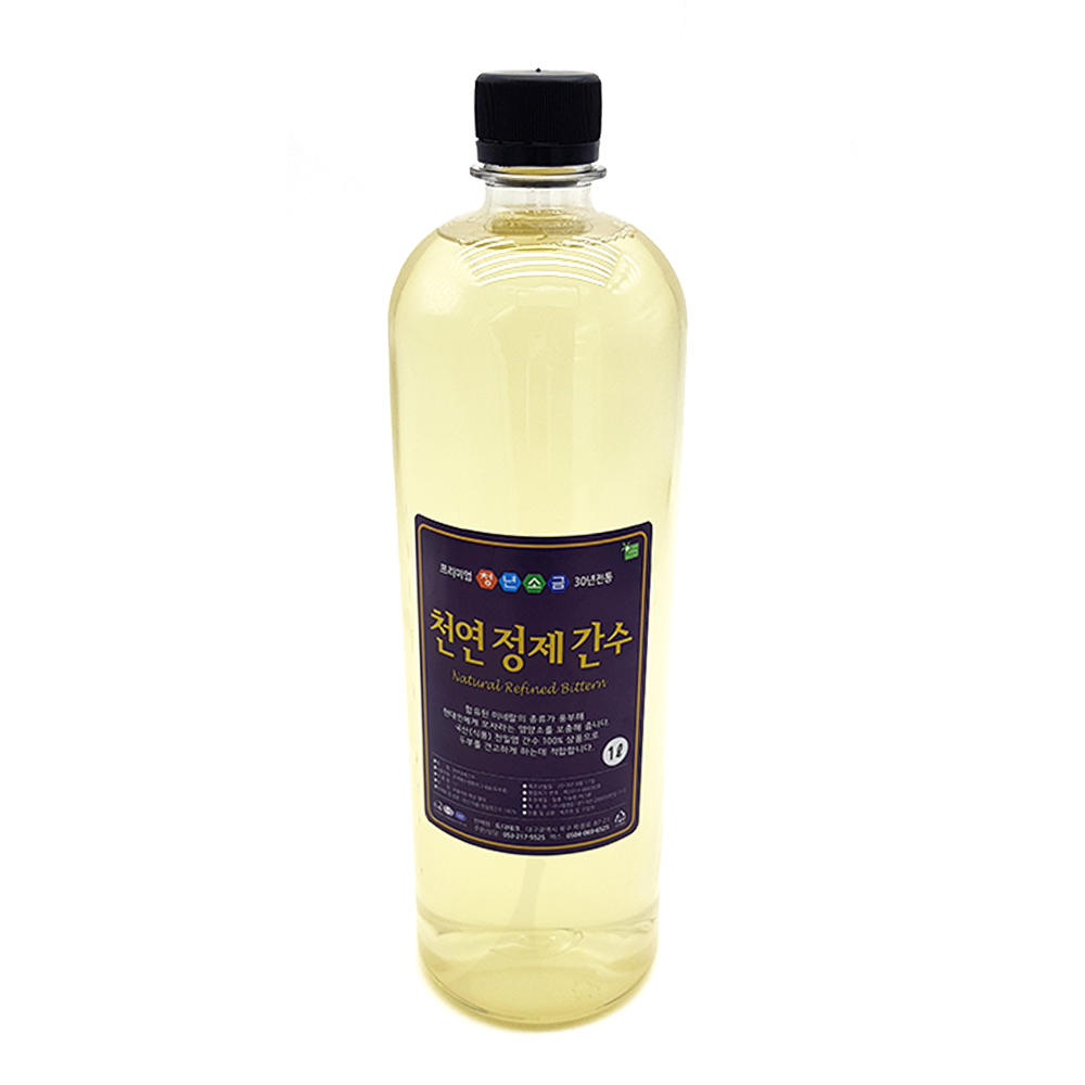 천연정제간수 두부용 1000ml