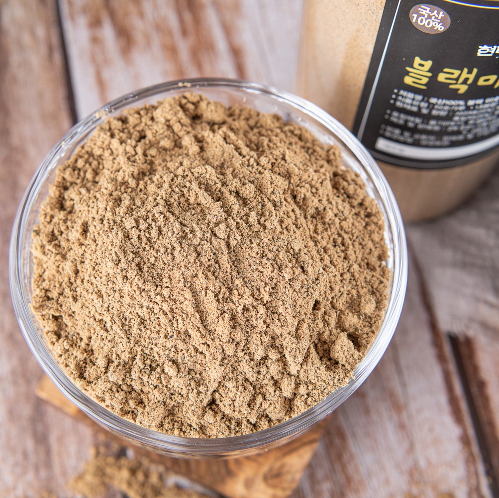 100% 국산 약콩 흑임자 블랙 미숫가루 500g