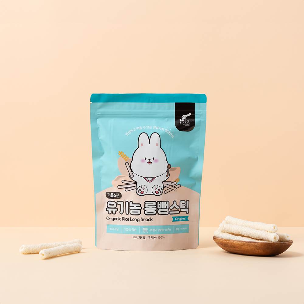 리틀스푼 유기농 롱뻥스틱 오리지널 대표이미지 섬네일