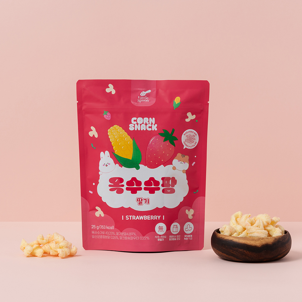 리틀스푼 옥수수팡 딸기 대표이미지 섬네일