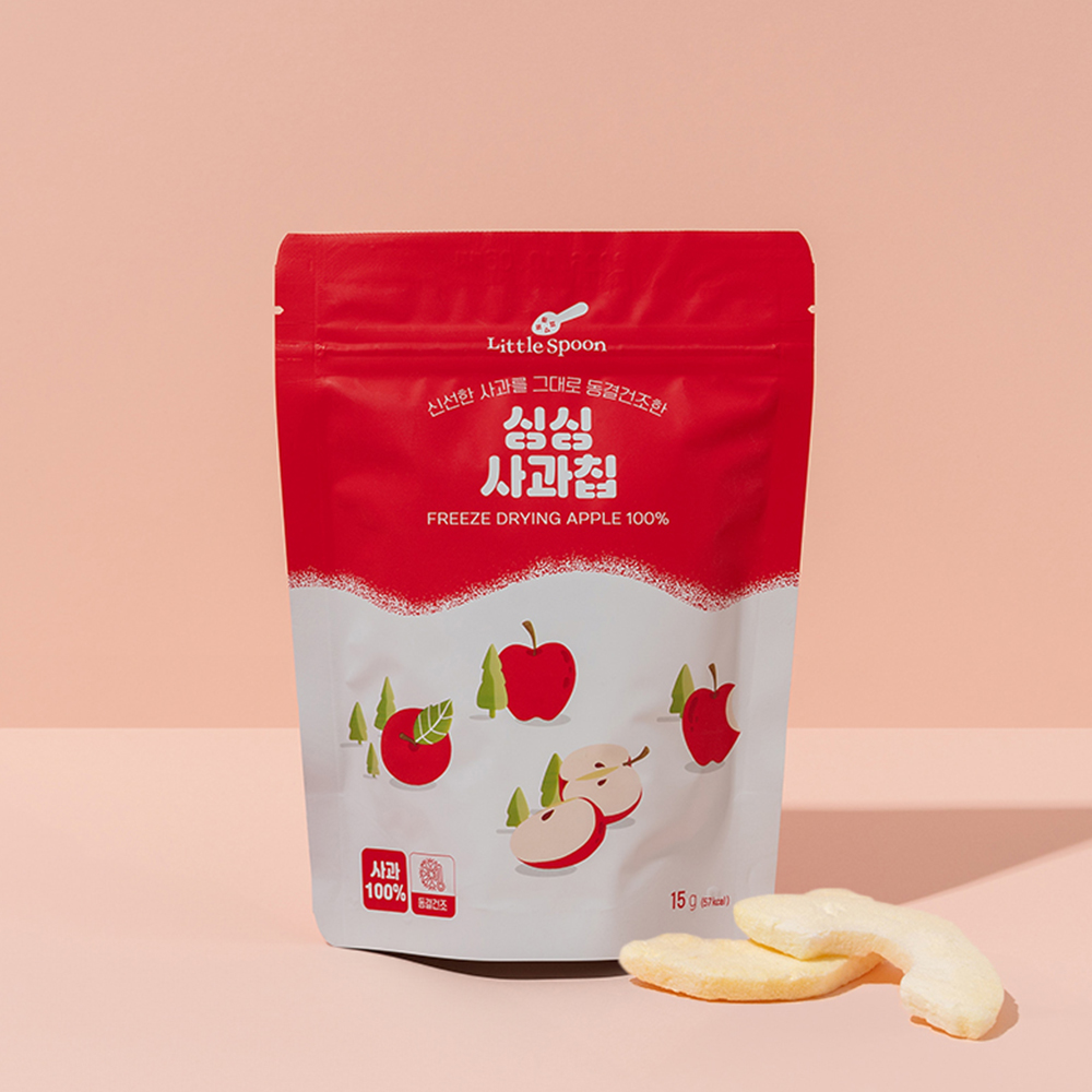 리틀스푼 싱싱사과칩 대표이미지 섬네일