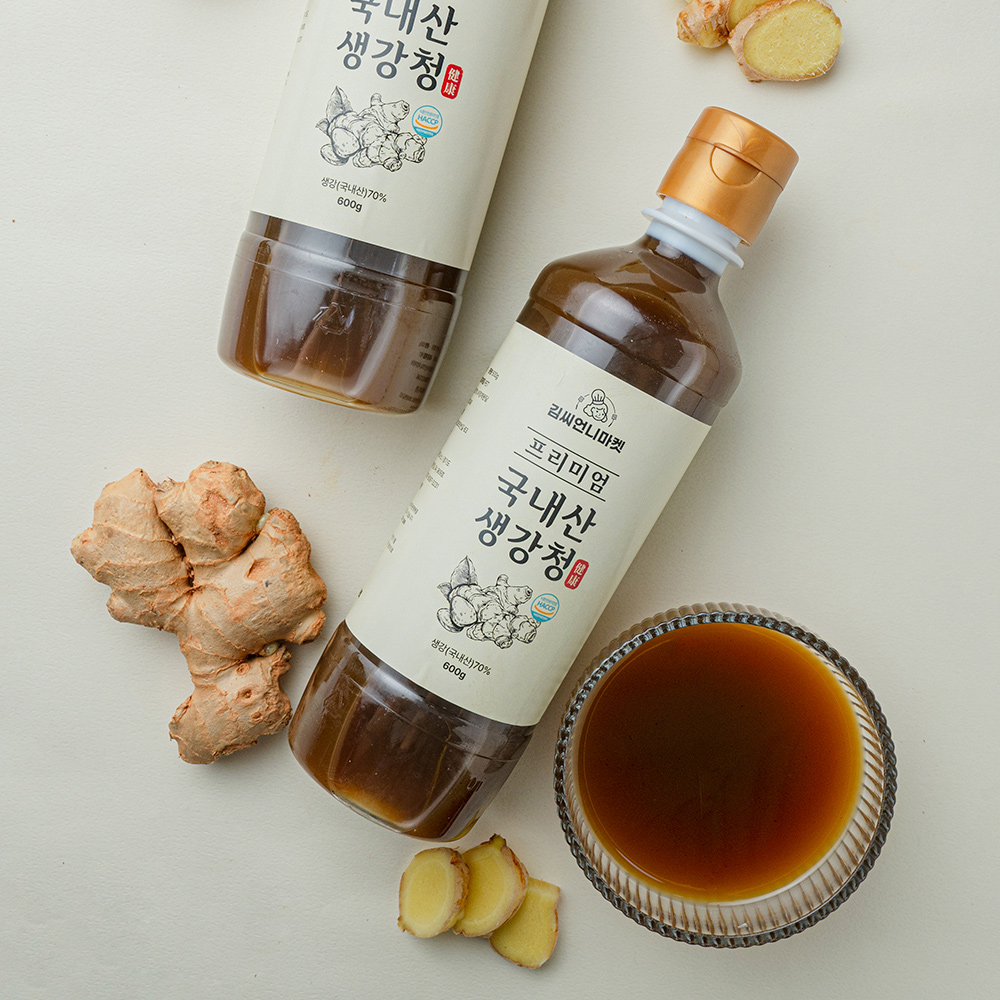 생강청 수제 생강차 600g 김씨언니마켓