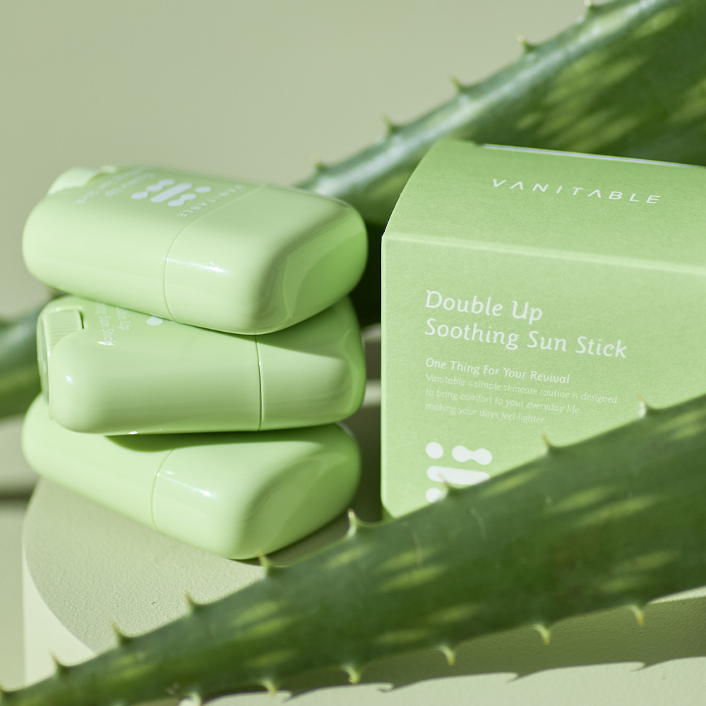 베니테이블 더블업 수딩 선스틱 3개입 세트