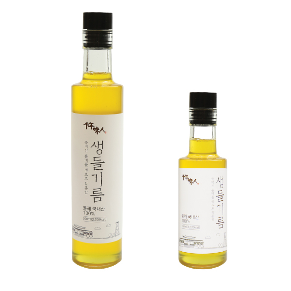 천년미인 생들기름 180ml, 300ml
