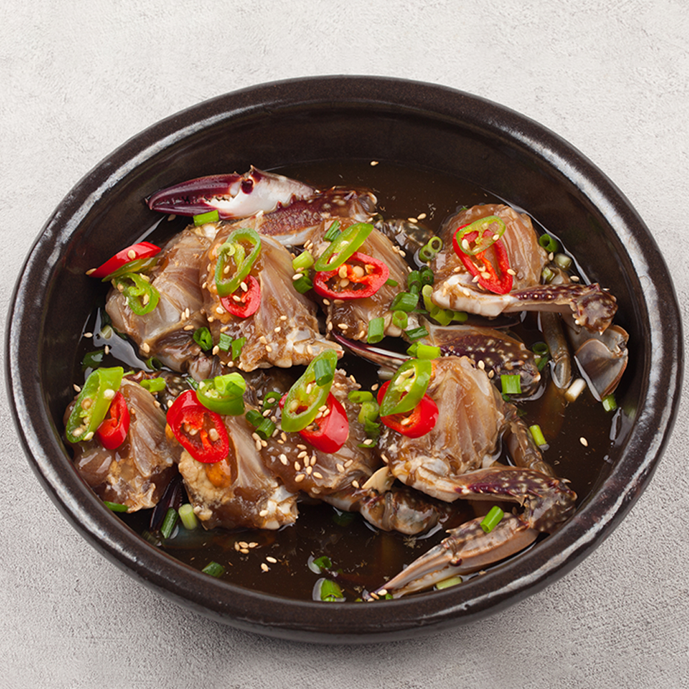 싱싱한 서해안 제철 활 숫꽃게 1kg (3-5미) / 산지직송 자연산