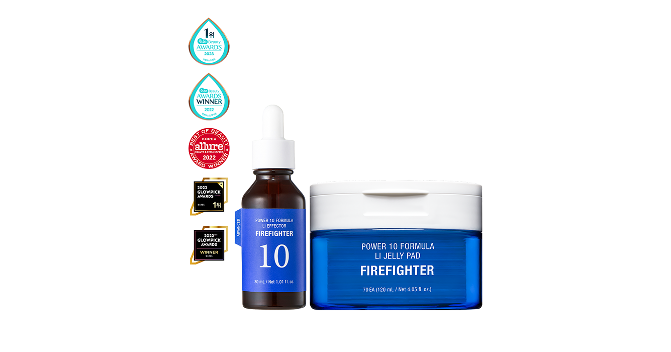 [1+1기획세트] 잇츠스킨 파워 10 포뮬라 엘아이 이펙터(에센스) 감초줄렌 30ml + 파워 10 포뮬라 엘아이 젤리 패드 감초줄렌 70매