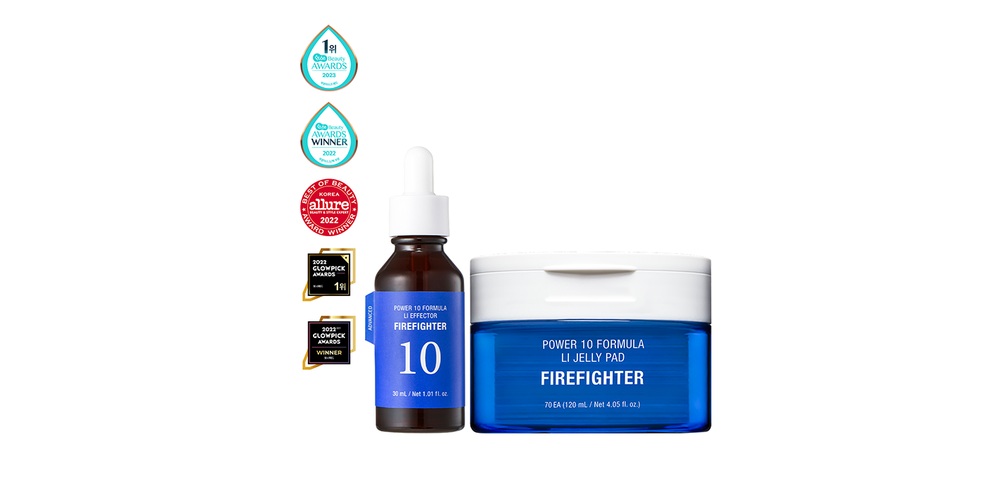 [1+1기획세트] 잇츠스킨 파워 10 포뮬라 엘아이 이펙터(에센스) 감초줄렌 30ml + 파워 10 포뮬라 엘아이 젤리 패드 감초줄렌 70매 대표이미지 섬네일