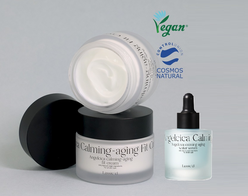 [기획상품] 라씨엘르 끈적x,수분,탄력,리프팅,보습 비건 슬로우 에이징 진정 세럼30ml+크림50ml