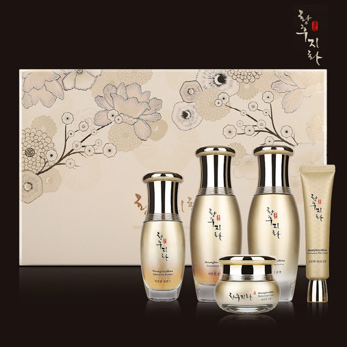 황후지화 리본연 한방화장품 5종 세트
