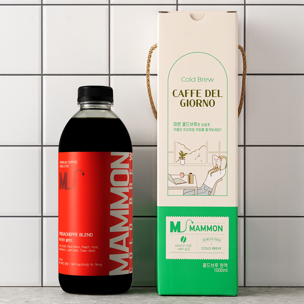 [마몬] 콜드브루 (1000ml+샷글라스) 선물세트