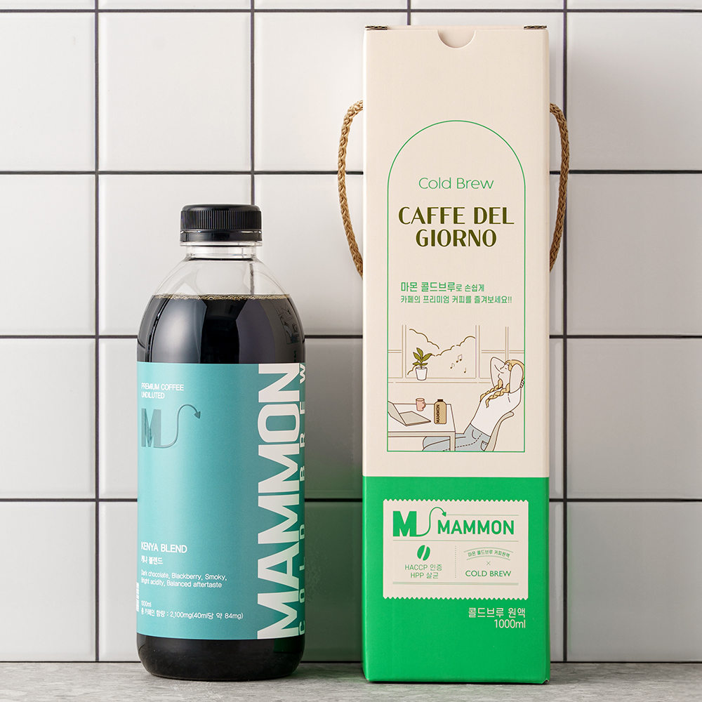 [마몬] 콜드브루 (1000ml+샷글라스) 선물세트