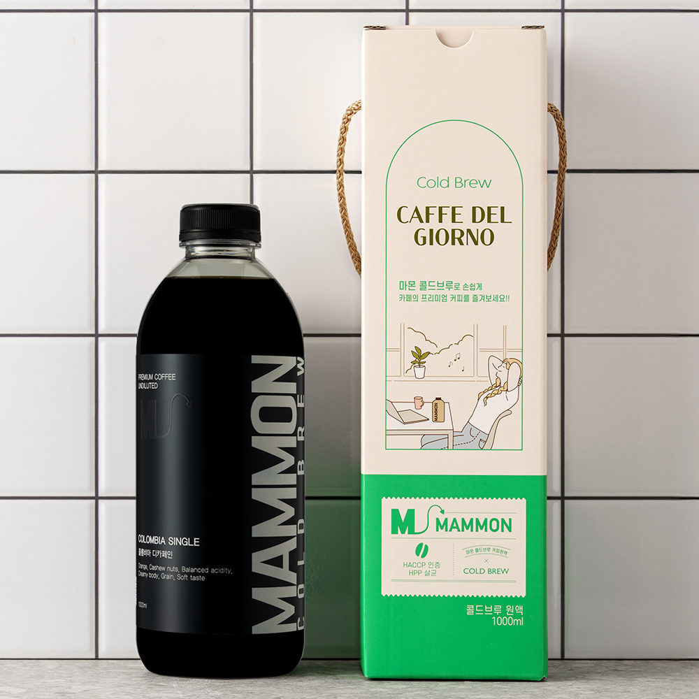 [마몬] 콜드브루 (1000ml+샷글라스) 선물세트