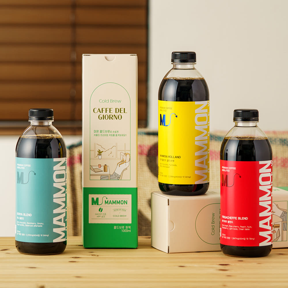 [마몬] 콜드브루 (1000ml+샷글라스) 선물세트