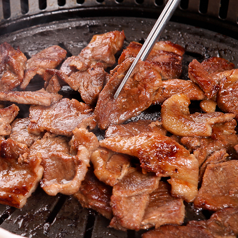 육즙폭발! 푸짐한 제주 흑돼지 왕구이 1kg + 1kg 특급소스