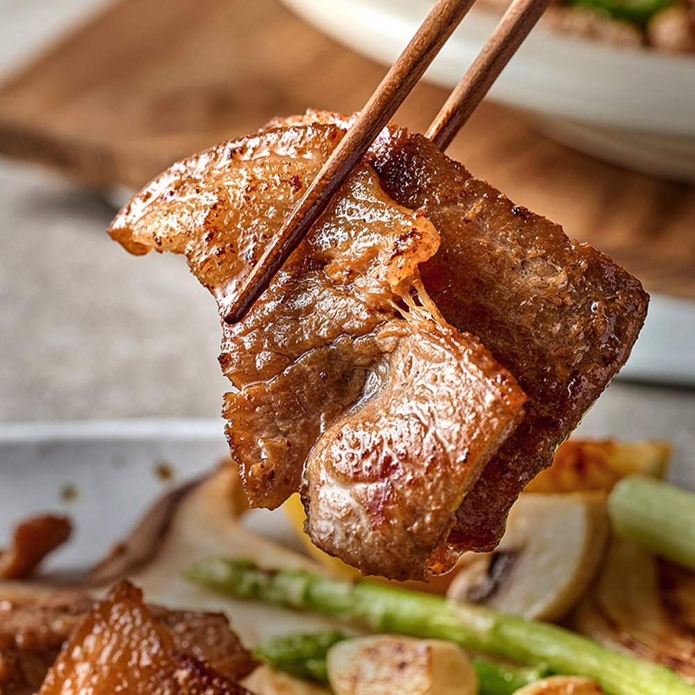 육즙폭발! 푸짐한 제주 흑돼지 왕구이 1kg + 1kg 특급소스