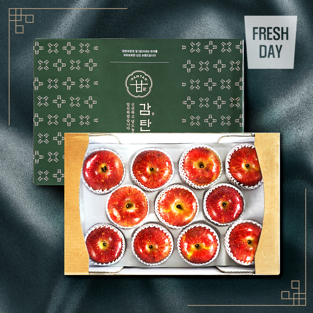 프리미엄 영주 꿀 사과 선물세트 특1호 (9~11과) 대표이미지 섬네일