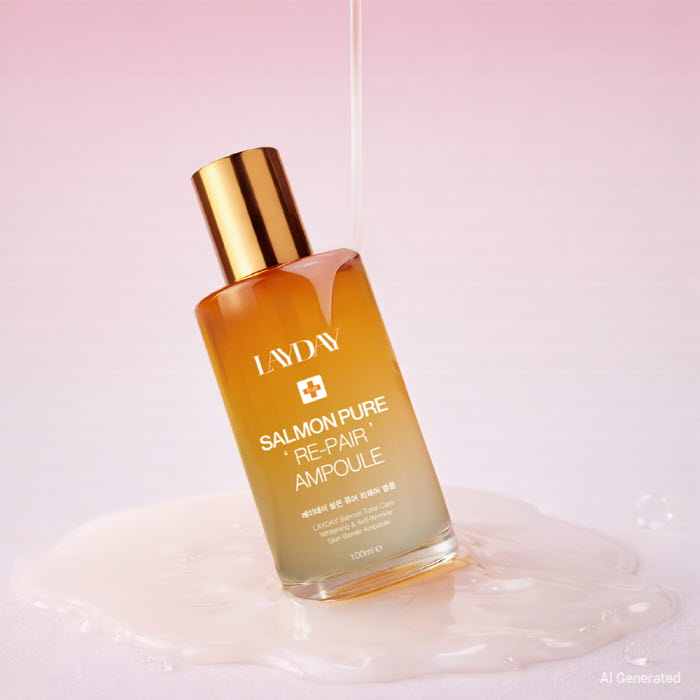 [기미흔적 뿌리까지!][레이데이] PDRN 연어주사 재생앰플 100ml 대표이미지 섬네일