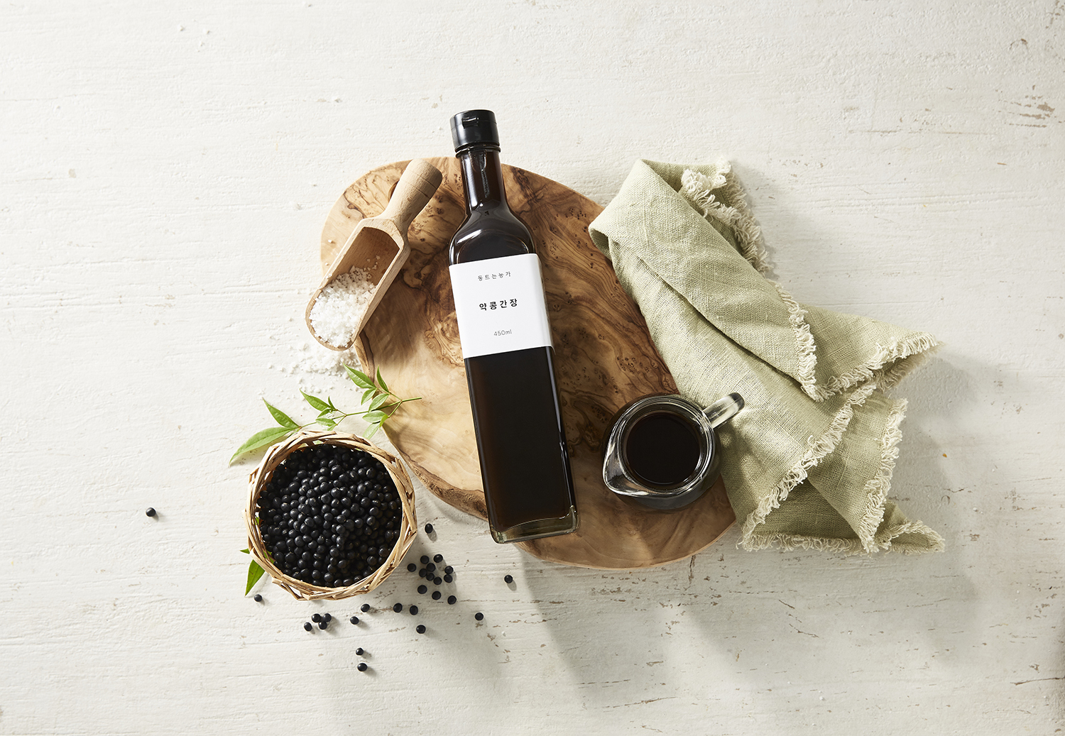 동트는농가 약콩간장 450ml