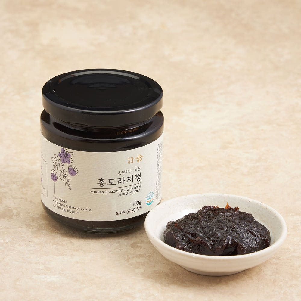 도라지미 도라지청 국산 홍도라지청 300g