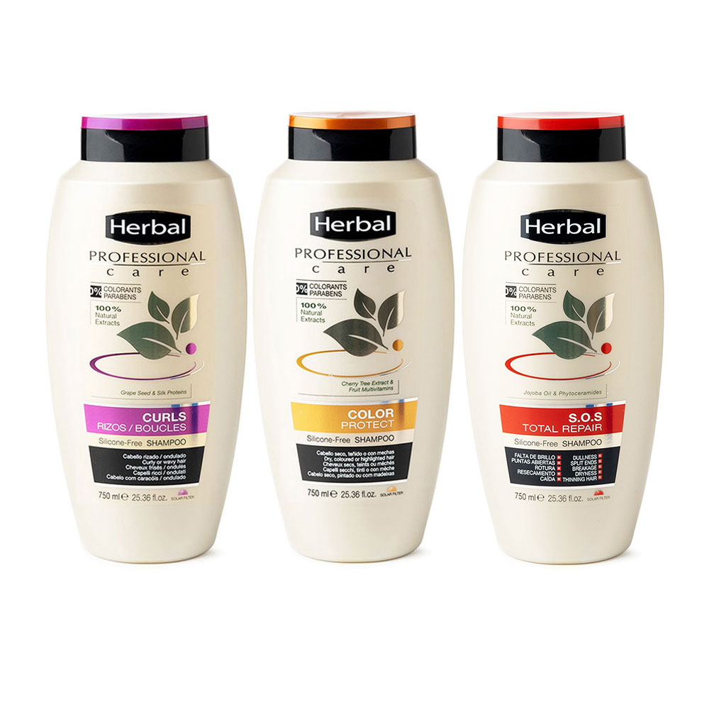 허벌히스패니아 프로패셔널 샴푸 (토탈SOS,컬러,컬링)