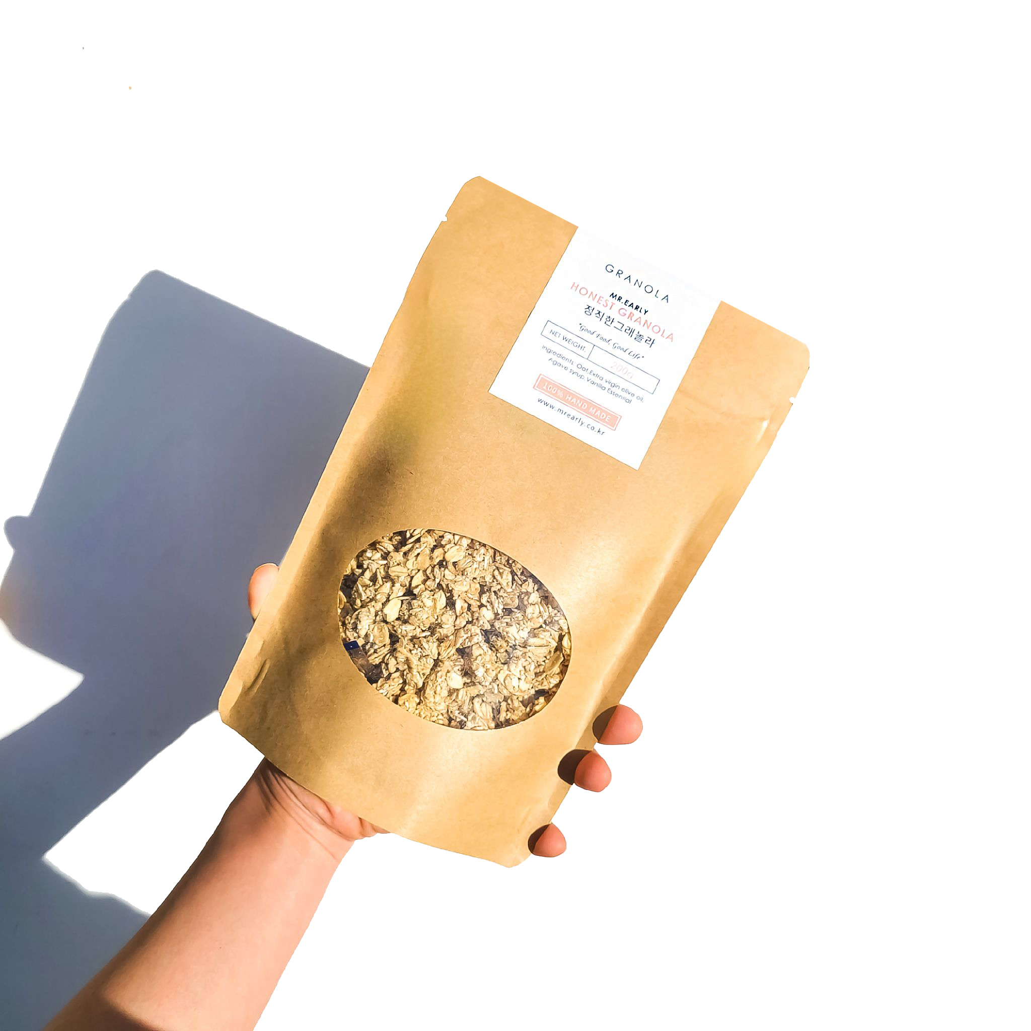 담백고소바삭 바닐라플레인 무설탕 저당 오트밀 그래놀라200g