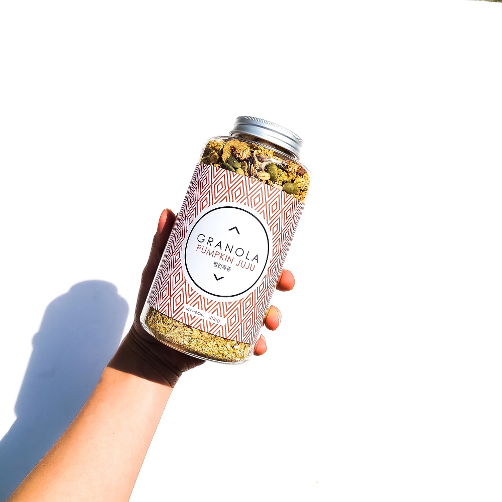 부드럽고달콤한 국산단호박 무설탕 저당 오트밀 그래놀라200g