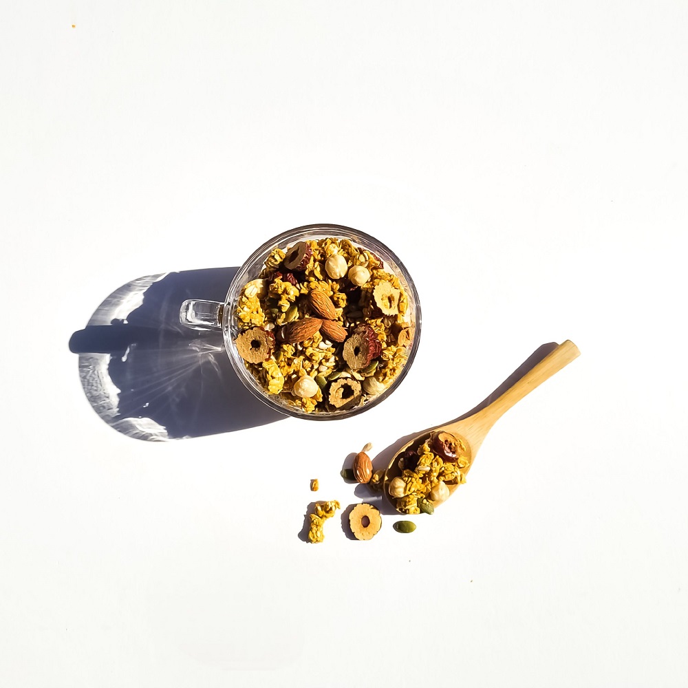 부드럽고달콤한 국산단호박 무설탕 저당 오트밀 그래놀라200g