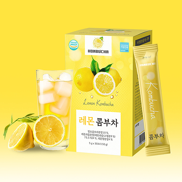지브로와 리얼 모로오렌지 콤부차 6g X 30포 외 레몬 콤부차 택 1