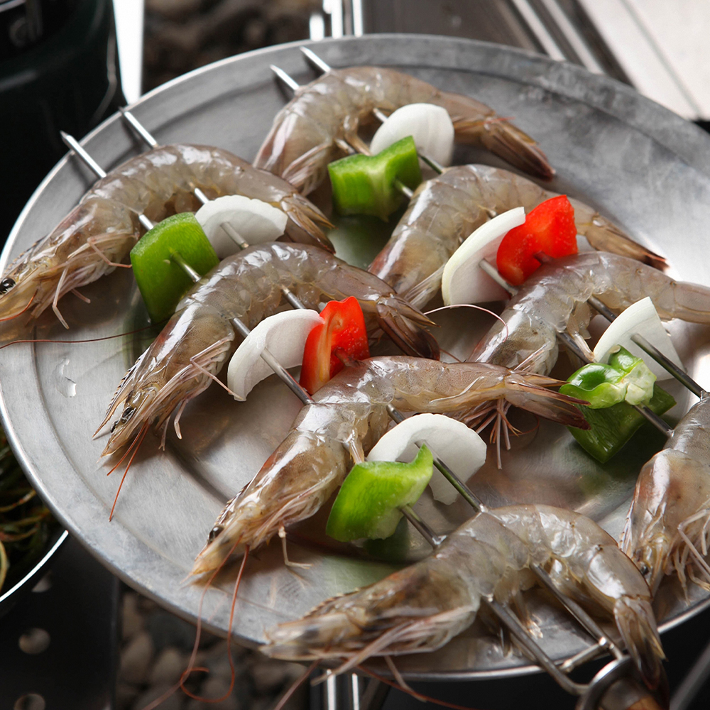 바로잡은 싱싱하고 힘 좋은 국내산 활새우 500g 1kg