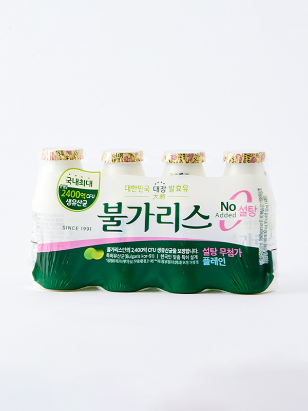 [입점특가] 불가리스 설탕무첨가 플레인(150ml*4입)