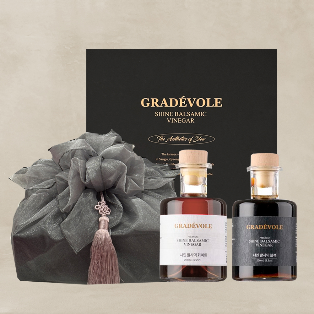 그라데볼레 샤인머스캣 발사믹식초  2종 선물세트 대표이미지 섬네일