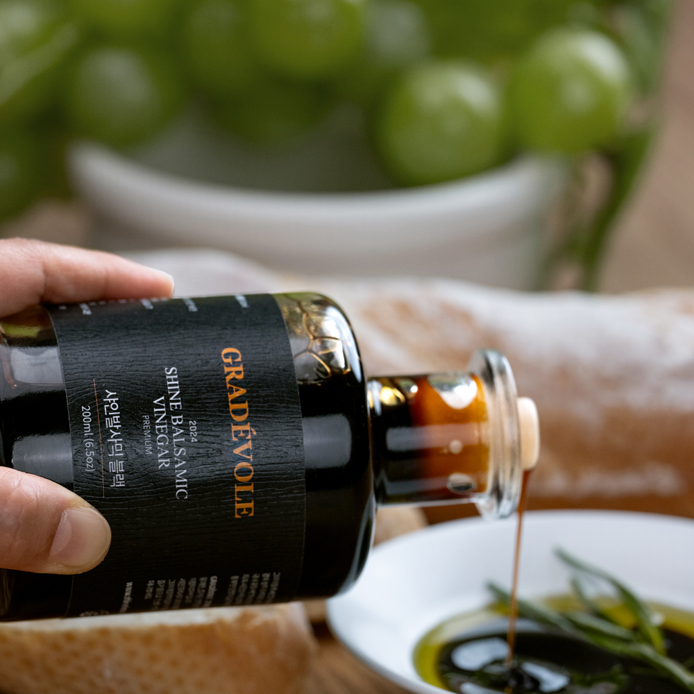 샤인머스캣 발사믹 식초 블랙 250g 대표이미지 섬네일