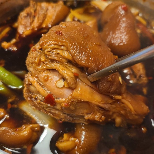 돼지족발찜 한국식 카오카무 족발덮밥 1.4kg