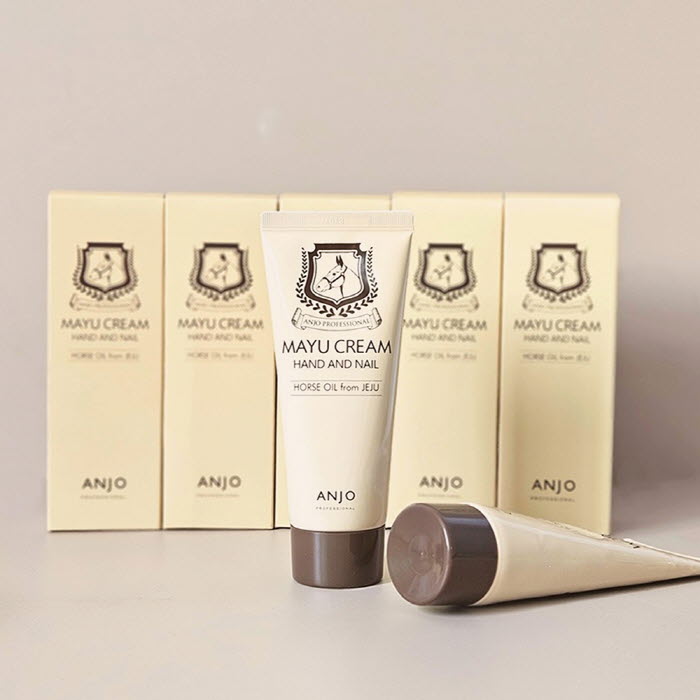 [앙쥬] 산뜻한 촉감! 마유코팅 고보습 핸드크림 100ml