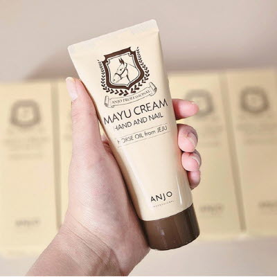 [앙쥬] 산뜻한 촉감! 마유코팅 고보습 핸드크림 100ml 대표이미지 섬네일
