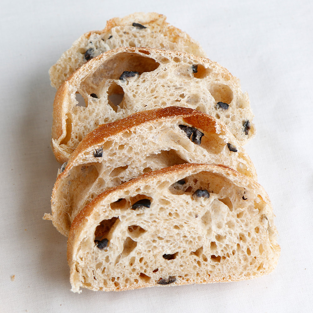 통밀 올리브 치아바타 우리밀 천연발효 비건 샌드위치 빵 택배 200g