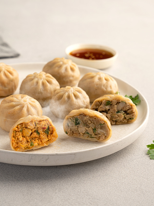 [고단백/저당]간편한끼 닭가슴살 만두 2종 (180g×6팩)