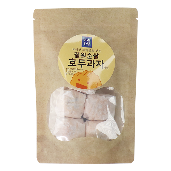 [아람찬뜰] 철원순쌀호두과자 (6입/50입)
