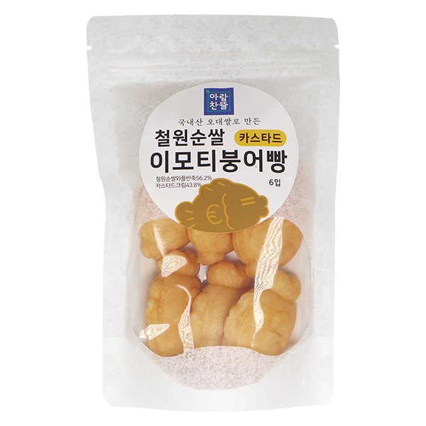 [아람찬뜰] 철원순쌀이모티붕어빵 (6입/40입)