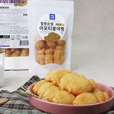 [아람찬뜰] 철원순쌀이모티붕어빵 (6입/40입) 대표이미지 섬네일