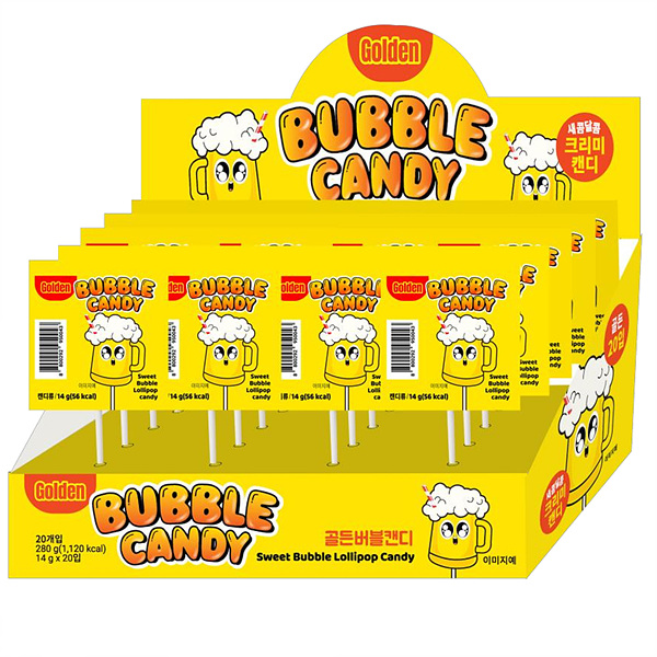 골든버블캔디 280g (14g x 20개입) X 2박스