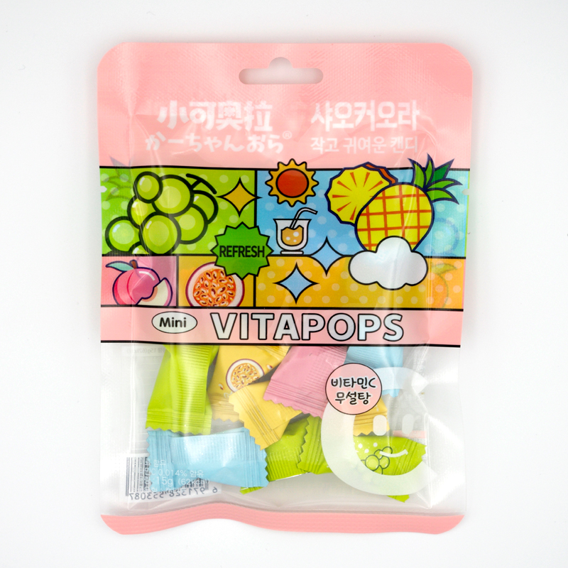 샤오커오라 민트향 비타민C 과일 12종 믹스 베트남 무설탕 알사탕 캔디 500g + 500g