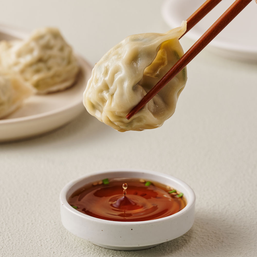 [新상품] 전주한옥만두 (옹골진 왕만두) 고기&김치 50g x 20알 = 1KG