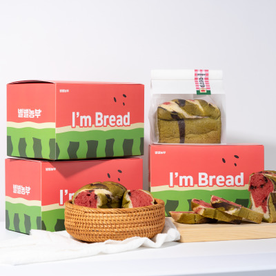 별별농부 수박식빵 선물 세트 240g 2개입 수제 디저트 단체 답례품