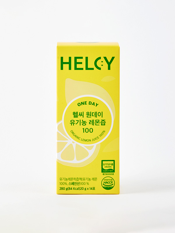 [3박스] 헬씨 원데이 유기농 레몬즙 100 (20gX14포)