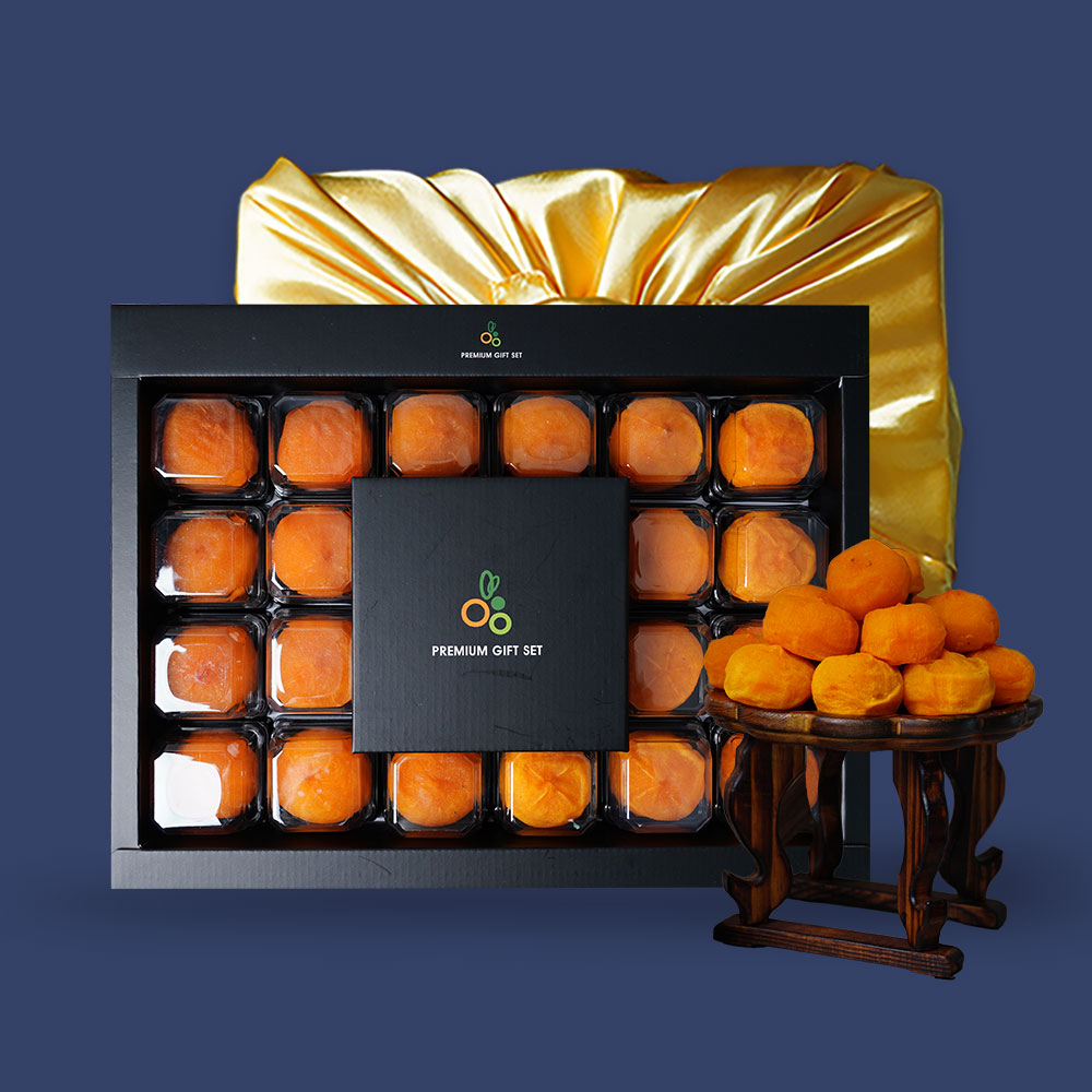 [보자기포장] 청도 꿀반건시 선물세트 20구 (개당중량옵션선택) 대표이미지 섬네일