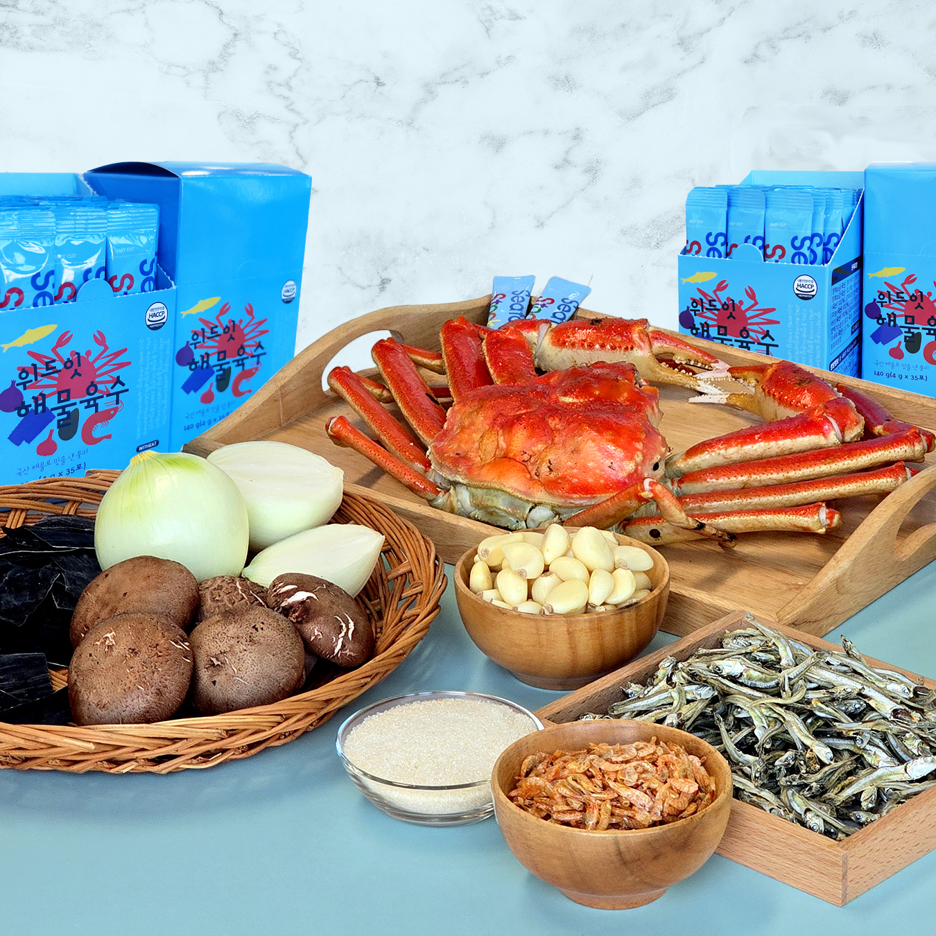 위드잇 해물 육수 4g X 35개입, 진한 바다의맛 그대로