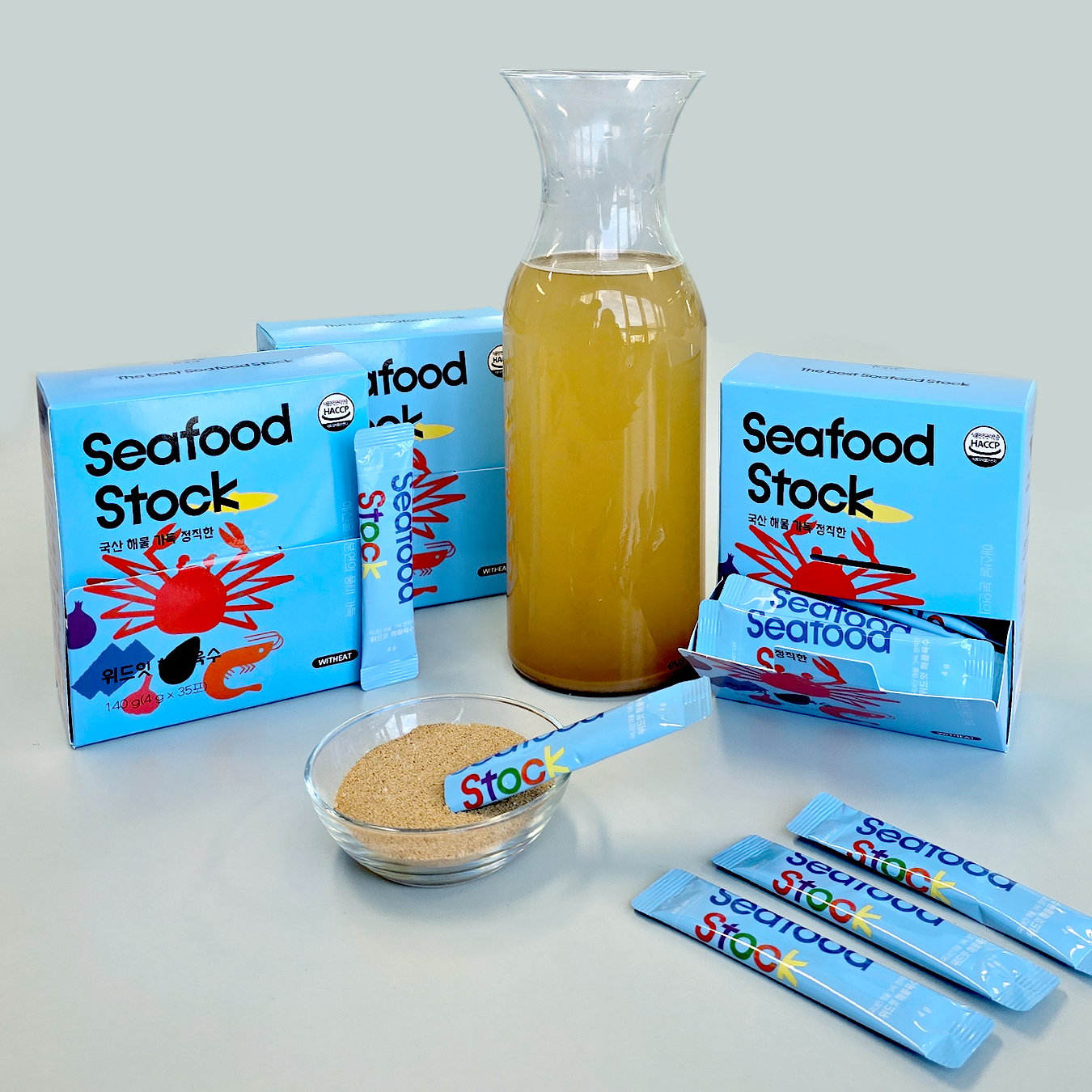 위드잇 해물 육수 4g X 35개입, 진한 바다의맛 그대로